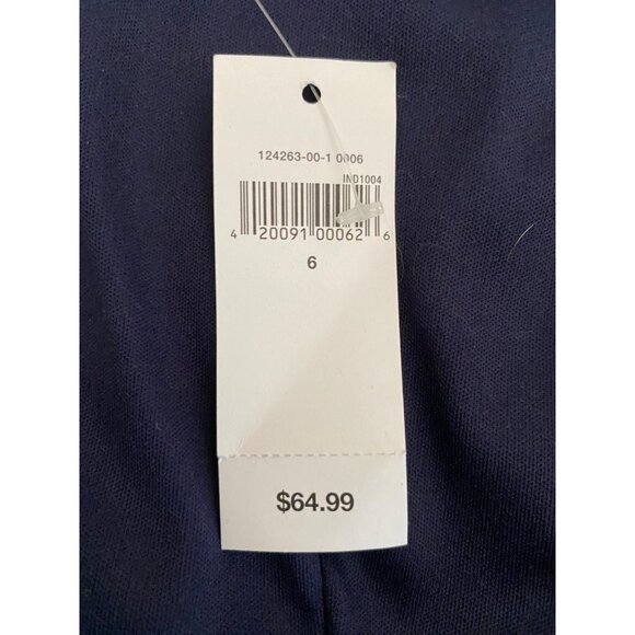 NWT Gap Fuchsia And Navy Sleeveless Party Dress 6 - Picture 6 of 6